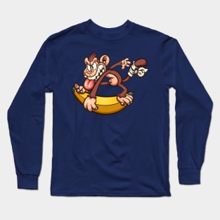 Monkey banana Long Sleeve T-Shirt